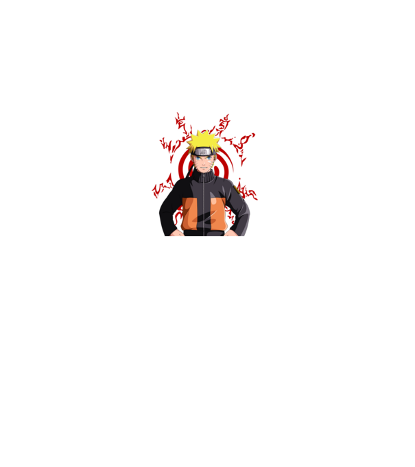 NARUTO model negru pe tricou