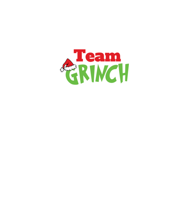Team Grinch model negru pe tricou