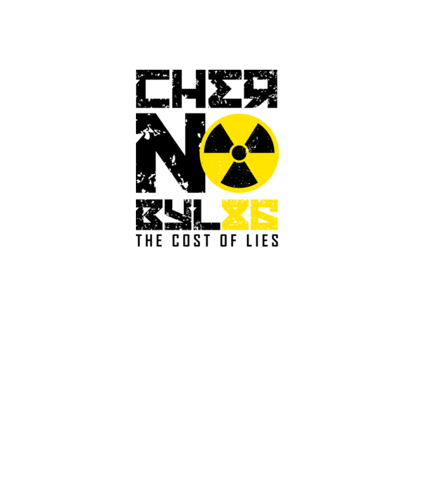 'Chernobyl ''86' model roșu pe tricou