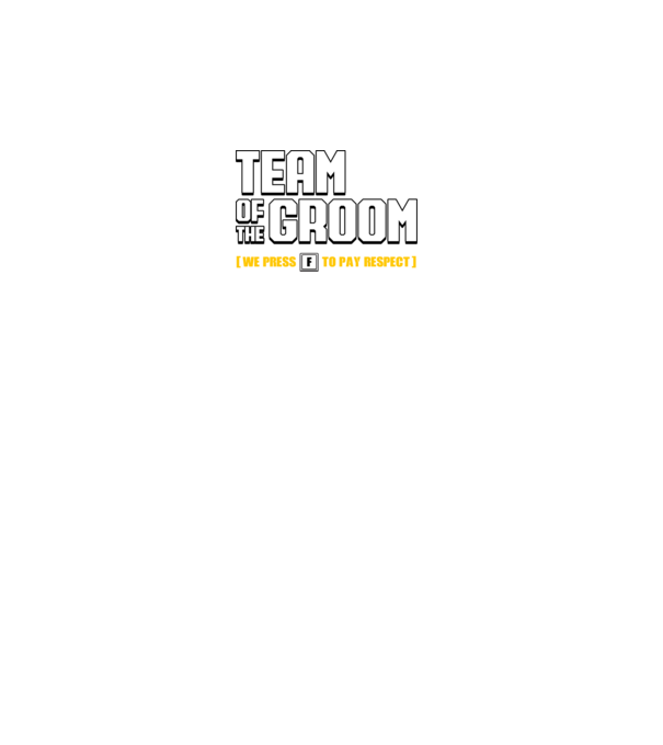Team of the Groom model gri pe tricou