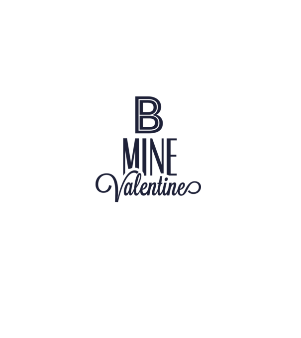 Be my Valentine! model alb pe tricou