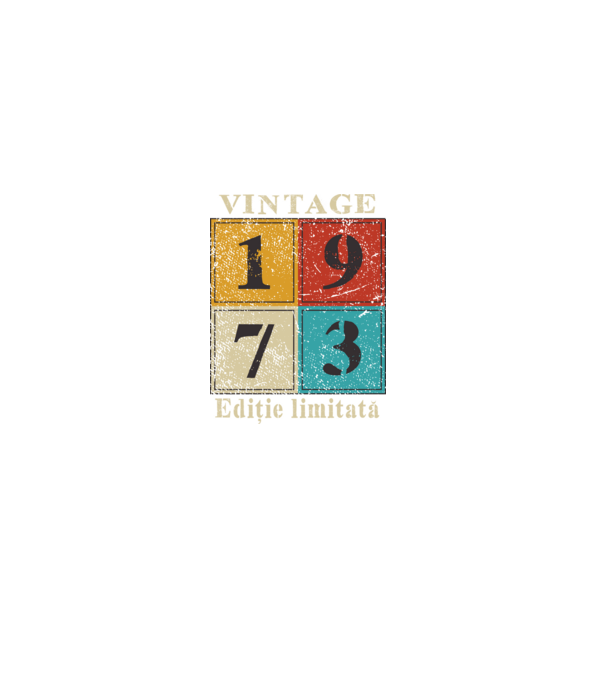 1973 - Ediție limitată model negru pe tricou