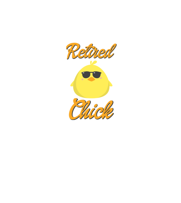 Retired chick model roz deschis pe tricou