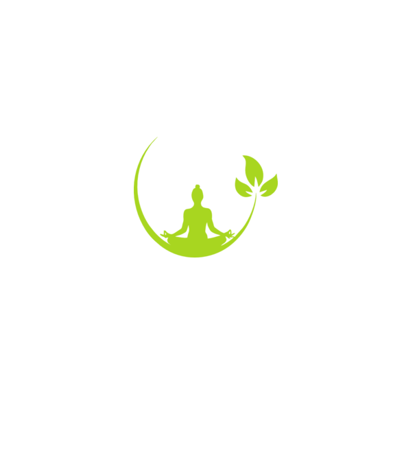 meditation leaf model negru pe tricou