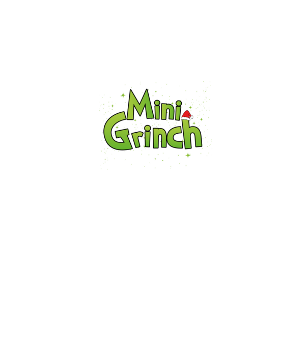 Grinch Family Mini Grinch model negru pe tricou