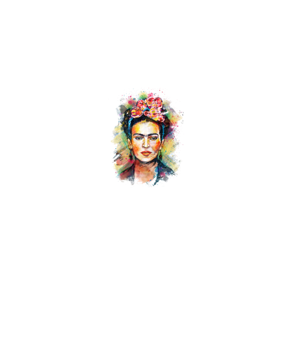 Frida Kahlo model roz deschis pe tricou