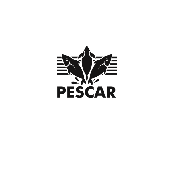 Pescar original model alb pe tricou