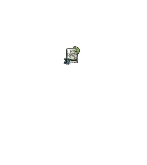 Let the fun be gin model negru pe tricou