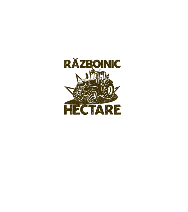 Războinic Hectare model gri pe tricou