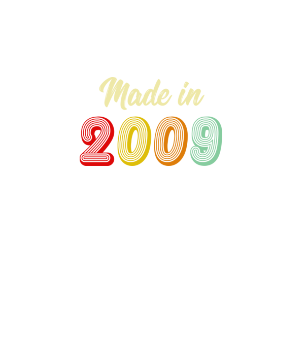 made in 2009 retro model turcoaz pe tricou