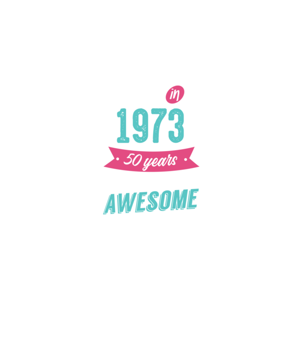 Made in 1973 model negru pe tricou