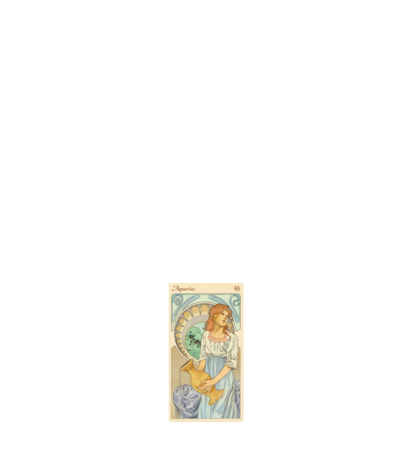 Horoscop Tarot VARSATOR model roz deschis pe tricou
