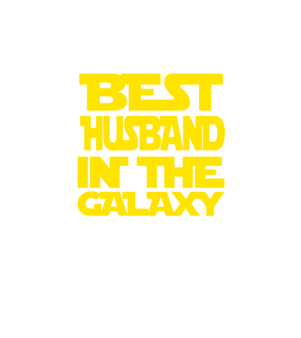 best husband in the galaxy model negru pe tricou