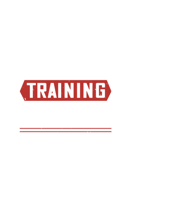 everyday is training day model alb pe tricou