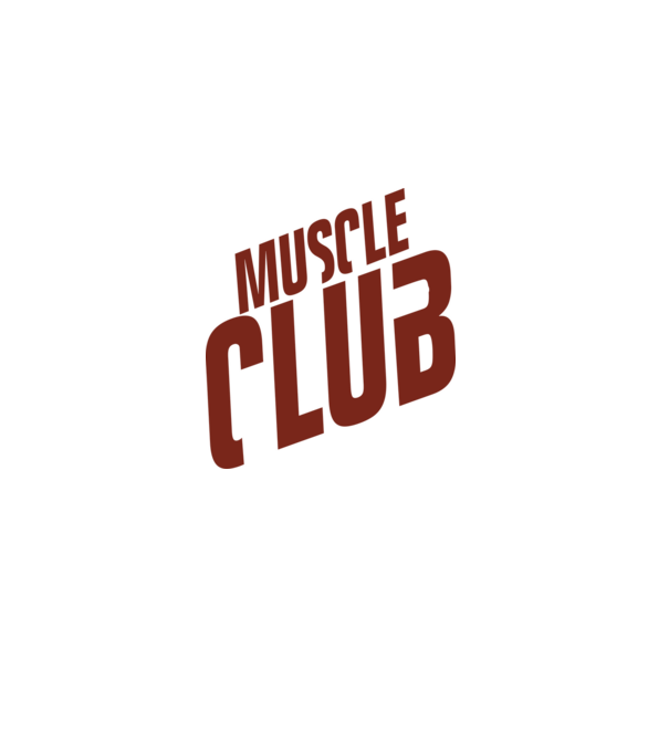 Muscle Club model negru pe tricou