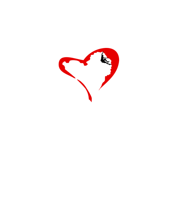 heartclimb model alb pe tricou