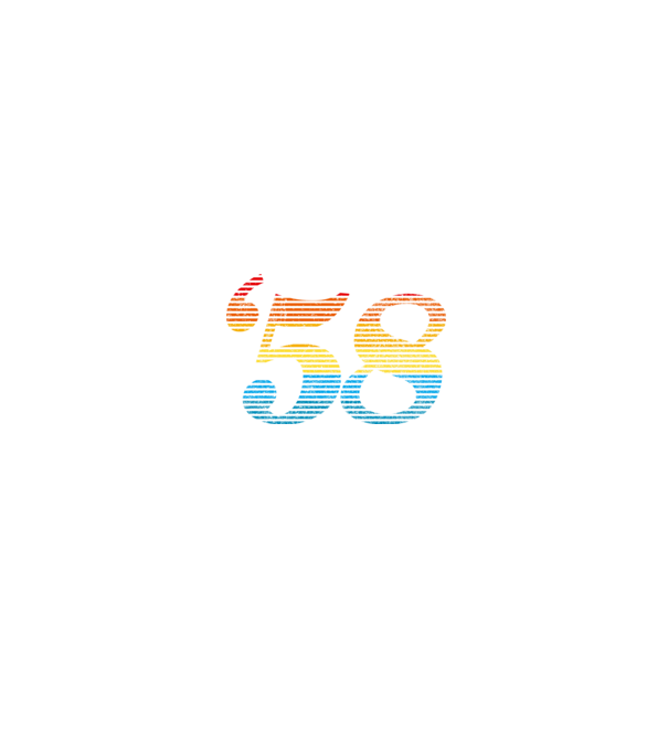 Retro Birthday 1958 model negru pe tricou