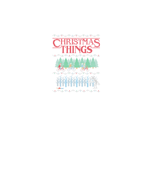 christmas things ugly sweater model turcoaz pe tricou