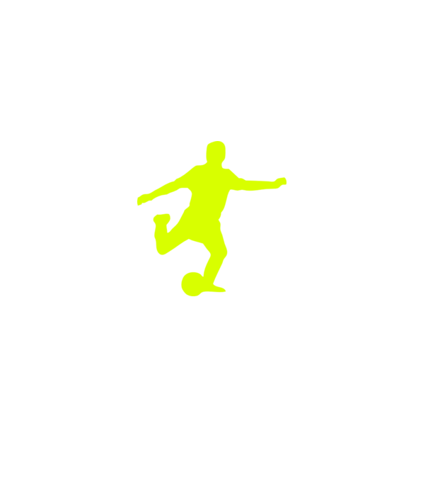 fotbal 2 model verde pe tricou