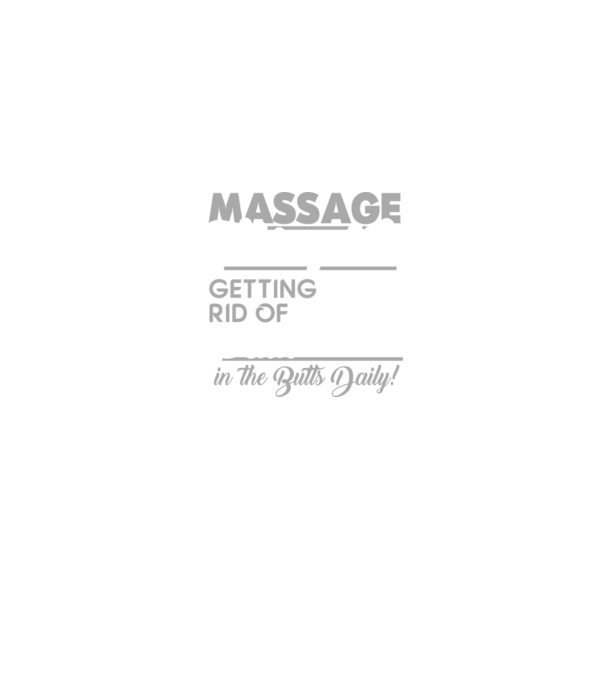 Massage pain model negru pe tricou
