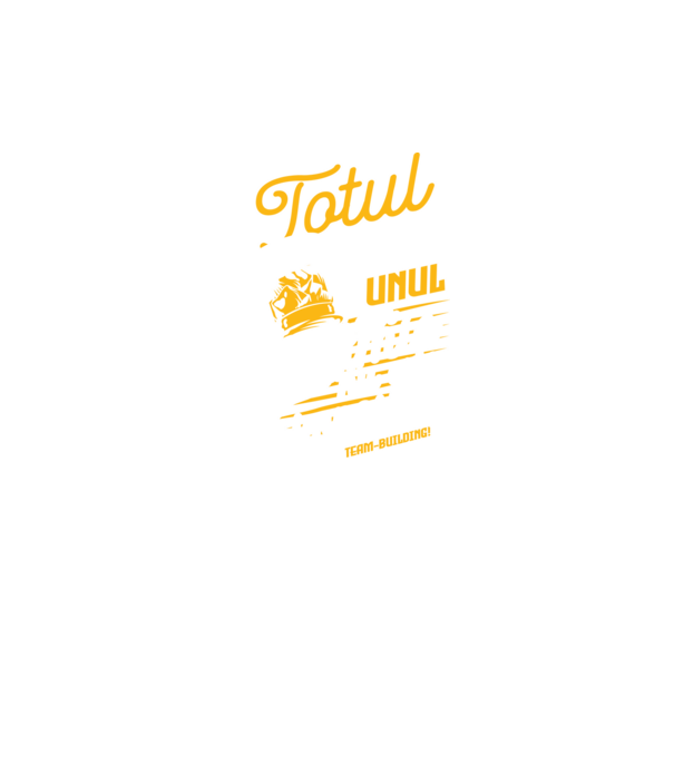 Totul este dificil pentru unul, dar nimic nu este imposibil pentru mulți! Team-building model negru pe tricou