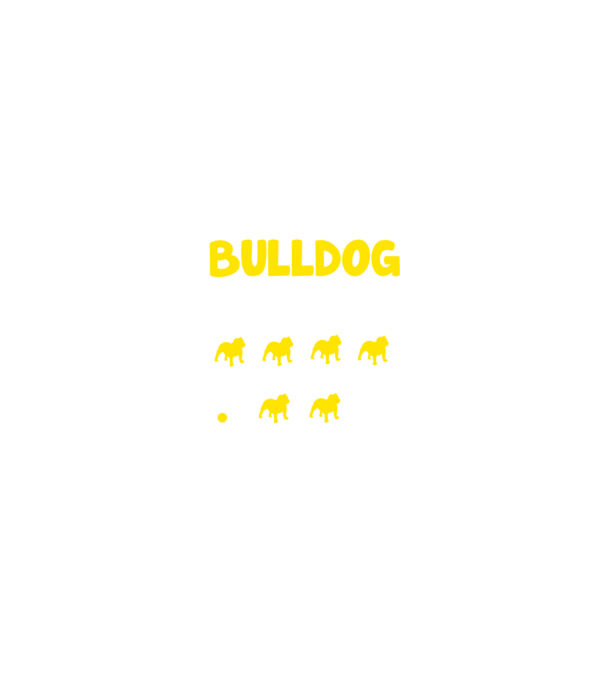 trucuri ale unui bulldog englezesc încăpățânat stai, culcă-te, întoarce-te, vino, adu, bate palma, rămâi model negru pe tricou
