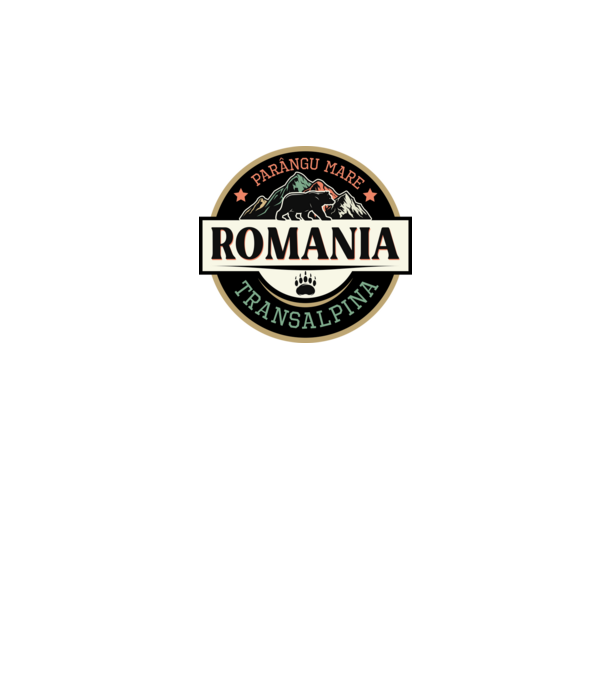 România transalpina model negru pe tricou