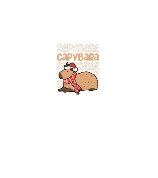 Xmas Cappy model negru pe tricou