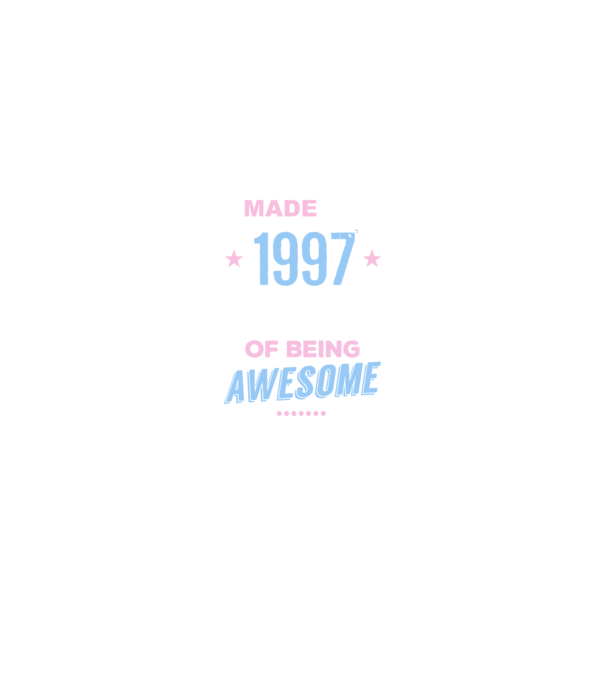 Made in - 1997 model negru pe tricou