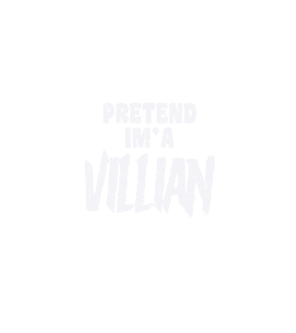 Villian carnaval model negru pe tricou
