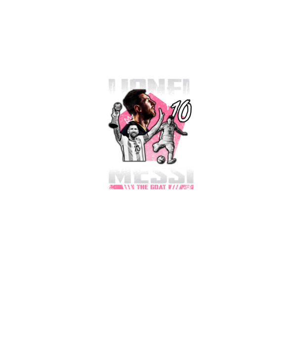 Messi tribute model negru pe tricou