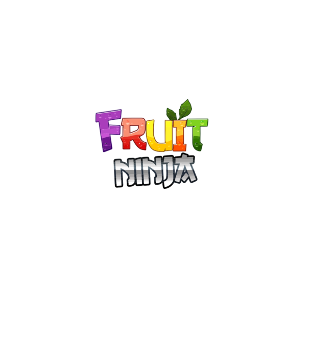 Fruit Ninja model alb pe tricou
