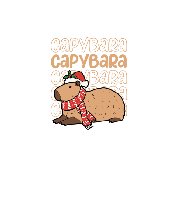 Xmas Cappy model negru pe tricou