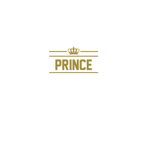 Prince model negru pe tricou
