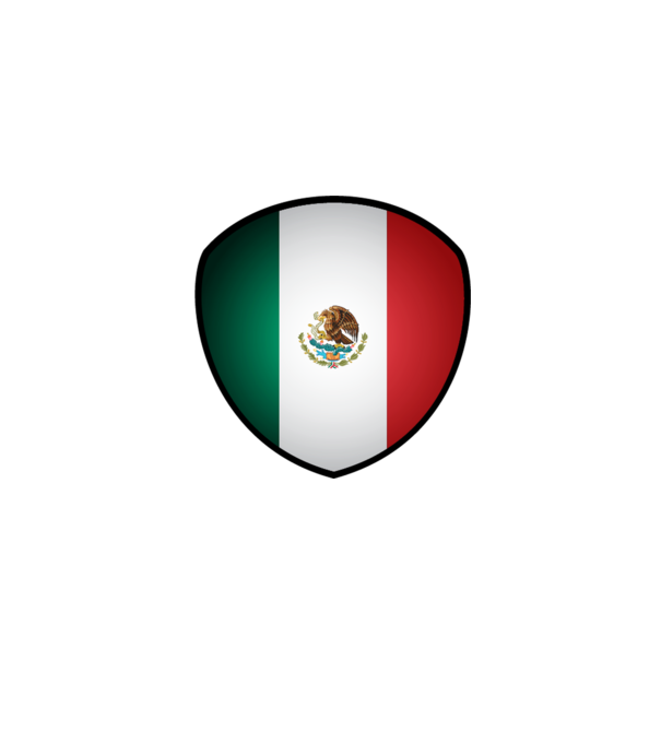 MEX-jabulani-flag model alb pe tricou