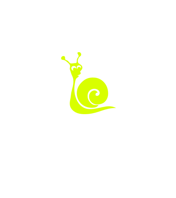 Snail model verde pe tricou