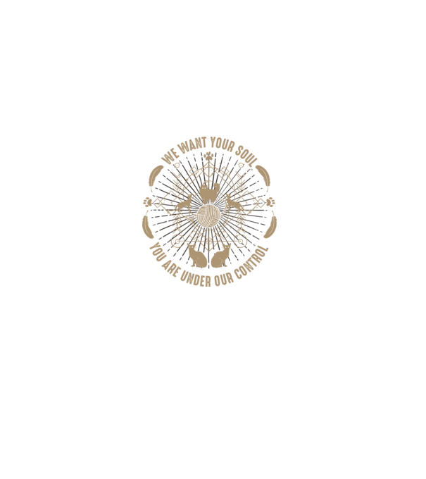 We want your soul model negru pe tricou