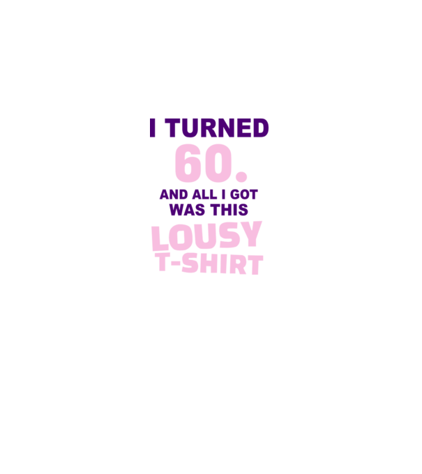 Lousy T-shirt 60 model albastru închis pe tricou