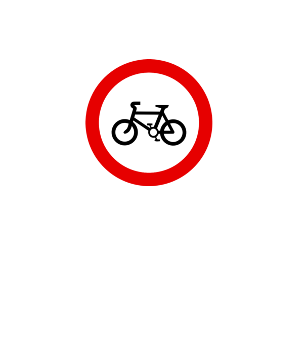 Pistă pentru Biciclete model alb pe tricou
