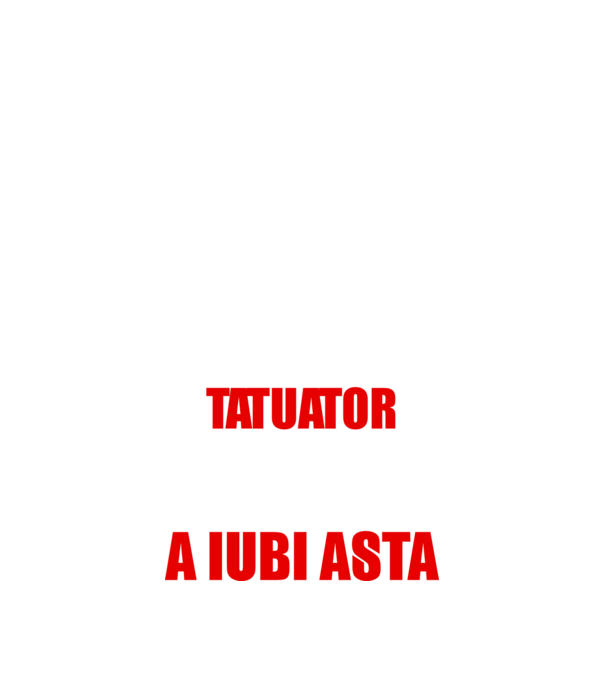 sunt suficient de priceput pentru a fi tatuator și suficient de nebun pentru a iubi asta model negru pe tricou