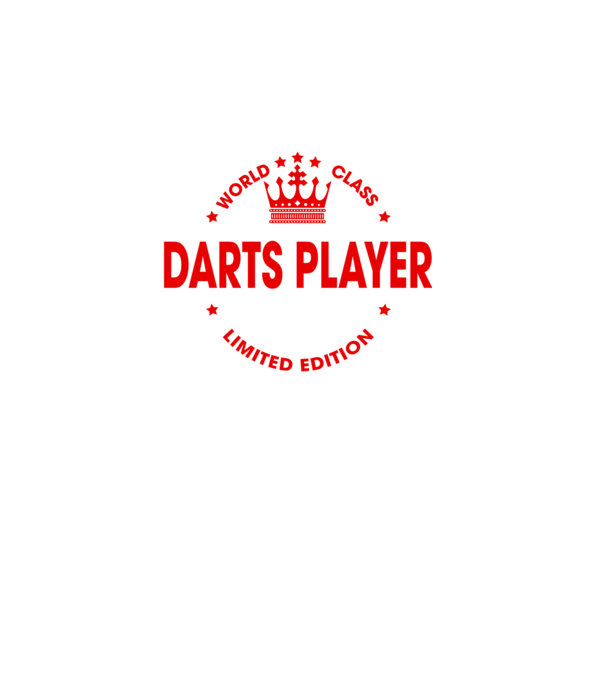 World class DARTS model turcoaz pe tricou