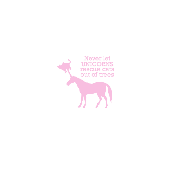 unicorn cat model negru pe tricou