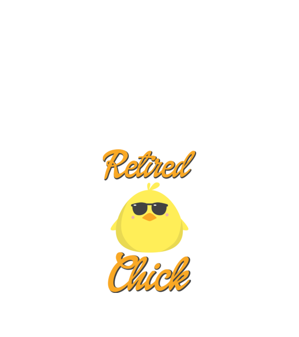 Retired chick model nisipiu pe tricou