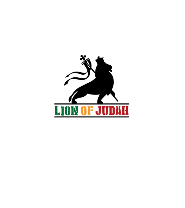Lion Of Judah model alb pe tricou