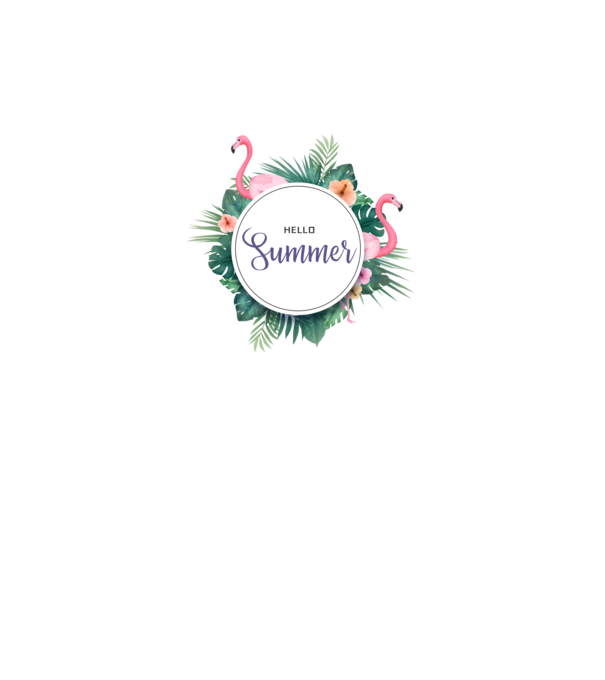 Hello summer model dusty pink pe tricou