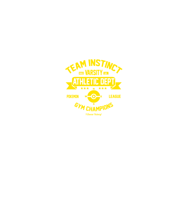 Team instinct champions model negru pe tricou