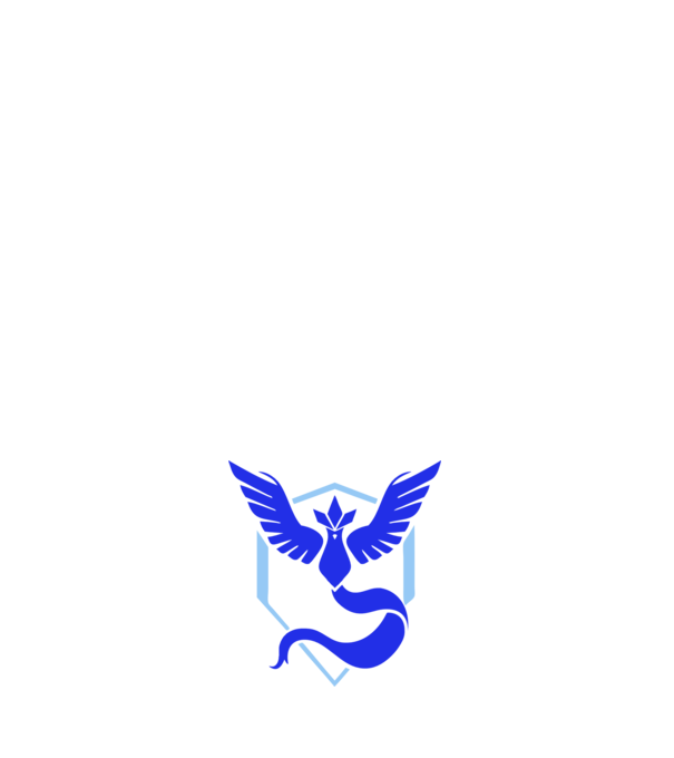 Mystic team logo model alb pe tricou