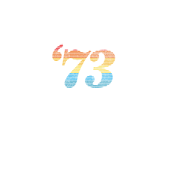 Retro Birthday 1973 model negru pe tricou