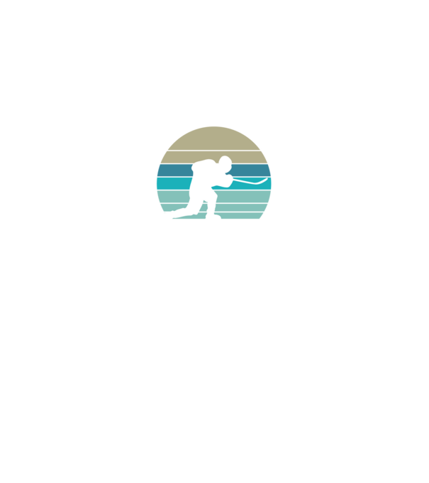 Hockey dad model negru pe tricou