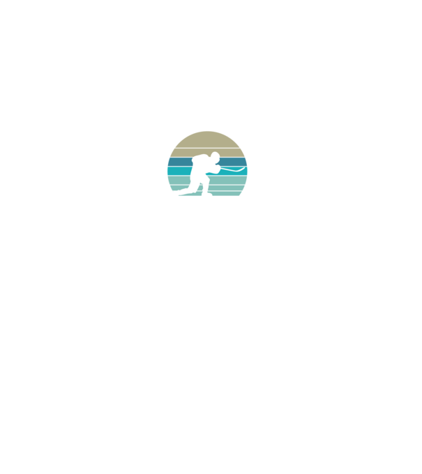 Hockey dad model gri pe tricou